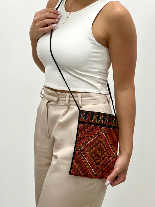 Diamond Palestinian Embroidery Crossbody Bag