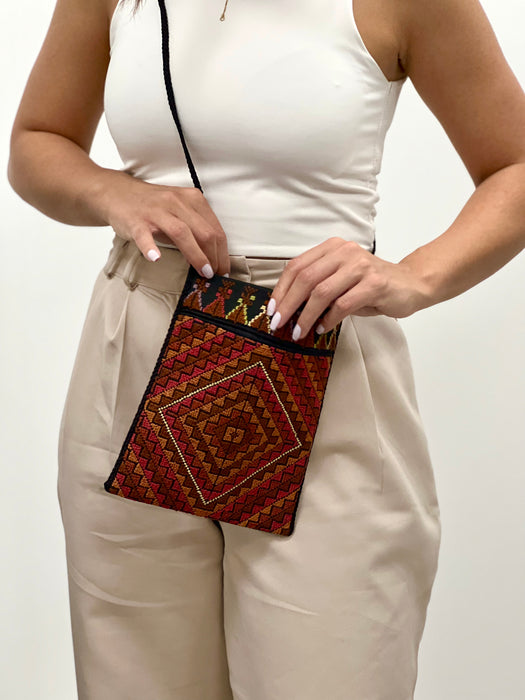 Diamond Palestinian Embroidery Crossbody Bag