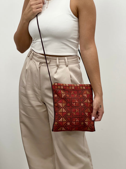 Bedouin Palestinian Embroidery Crossbody Bag