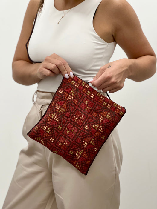 Bedouin Palestinian Embroidery Crossbody Bag