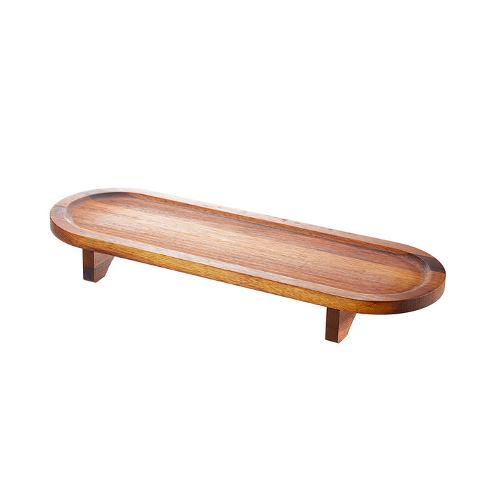 Iroko Footed Long Serving Board