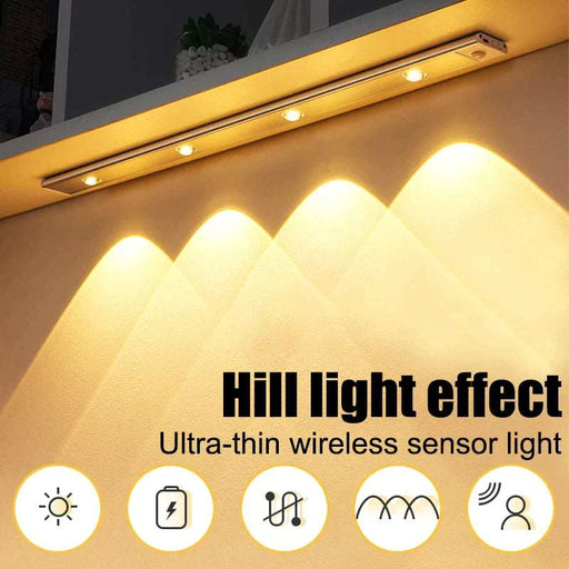 LED Motion Sensor Wireless Light