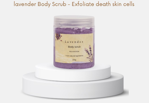 Organic Lavender Body Scrub