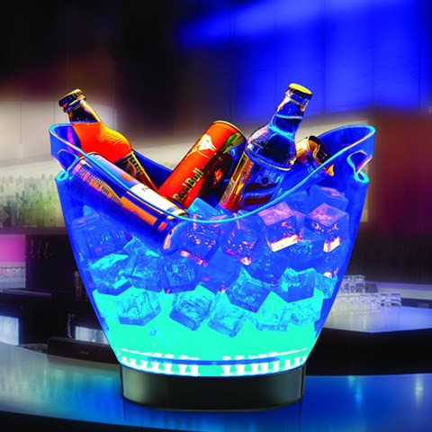 Led Lighted Bottle Bucket