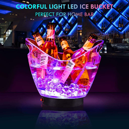 Led Lighted Bottle Bucket