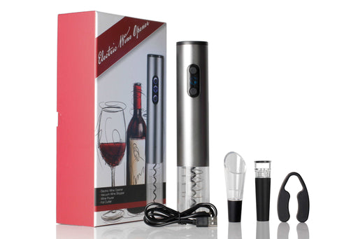Electric Corkscrew Opener Gift Set Accessories for Home