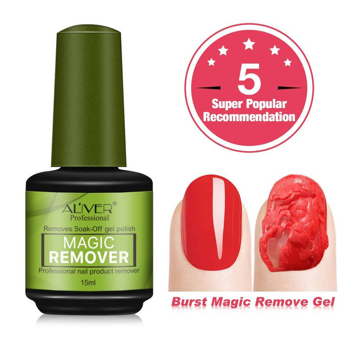 Aliver Professional Nail Polish Gel Remover