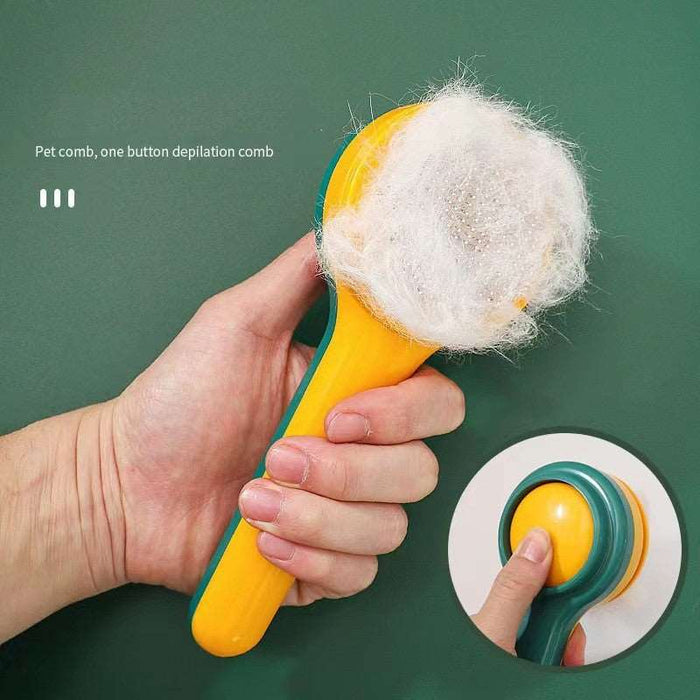 One touch Magic pet comb to remove floating pet hair