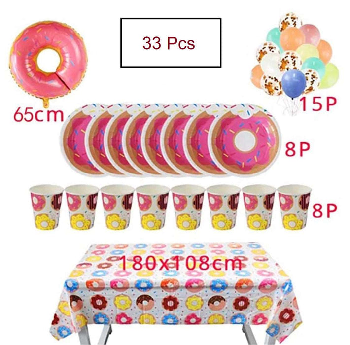 Donut Theme Party Birthday Decoration