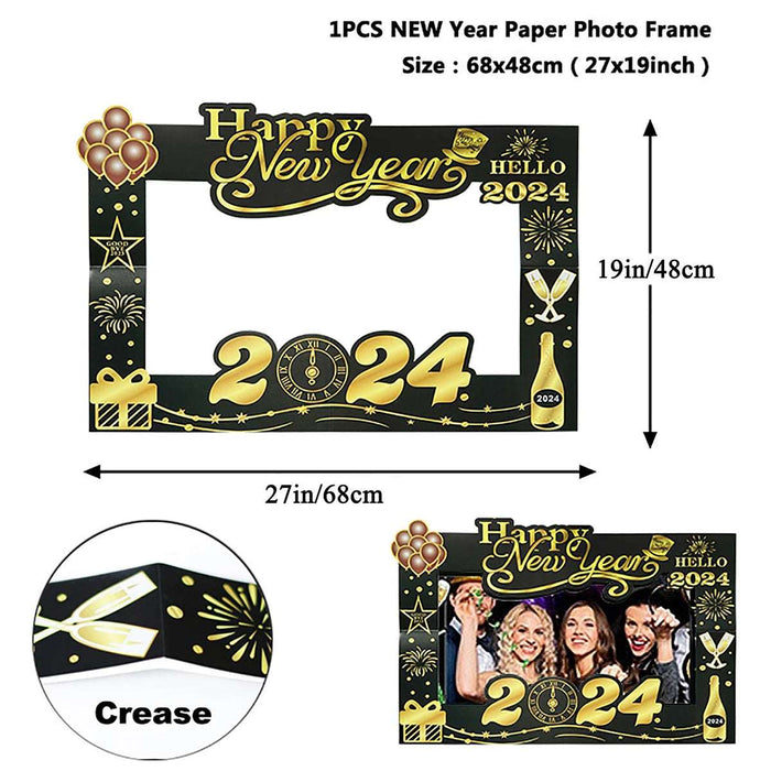 New Year 2024 Photo Frame