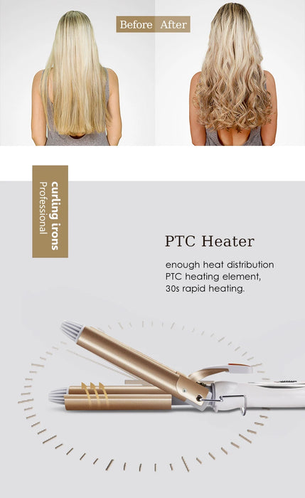 Professional Hair Curling Iron