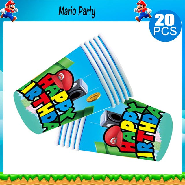 Super Mario Theme Birthday Party Decorations