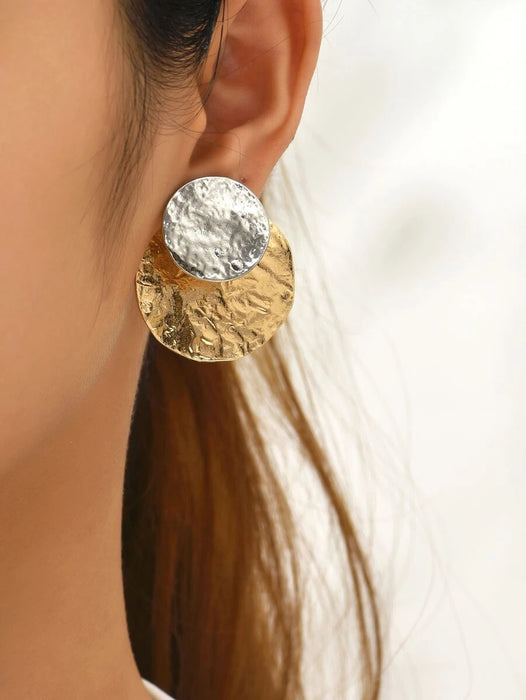 Vintage Stud Statement Earrings