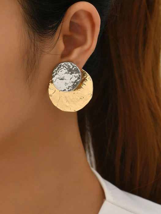 Vintage Stud Statement Earrings