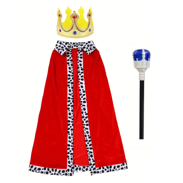 Royal King Costume 3pcs Set