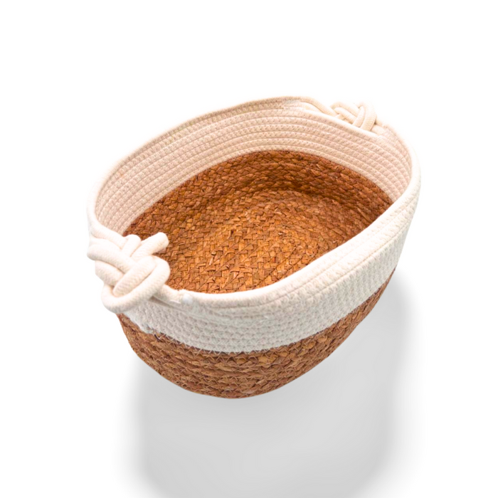 Cotton Woven Storage Basket