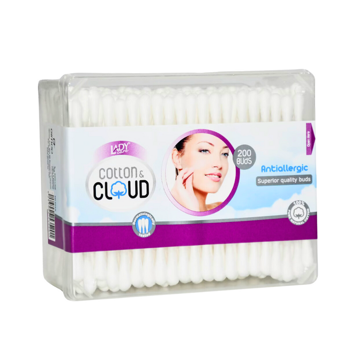 Lady Care Cotton & Cloud 200 Buds Box