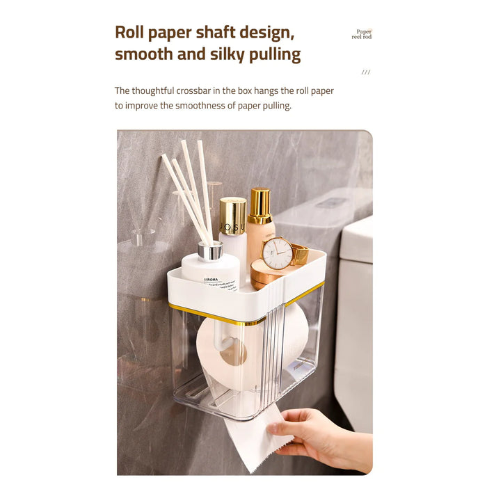 Wall-Mounted Tissue Paper Holder