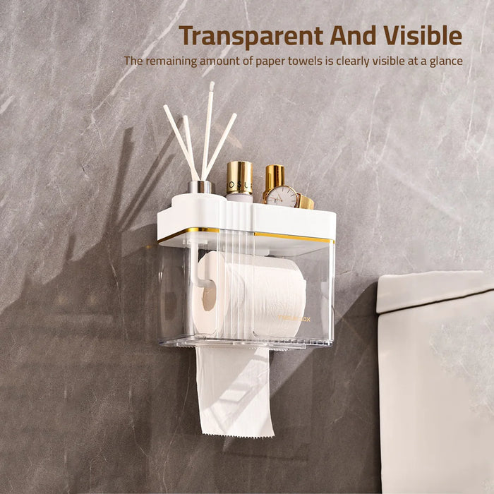 Wall-Mounted Tissue Paper Holder