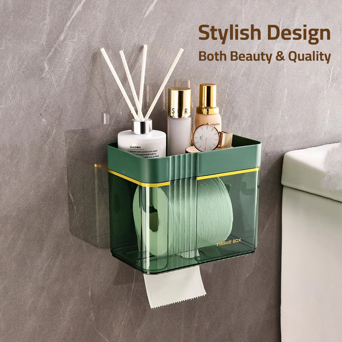 Wall-Mounted Tissue Paper Holder