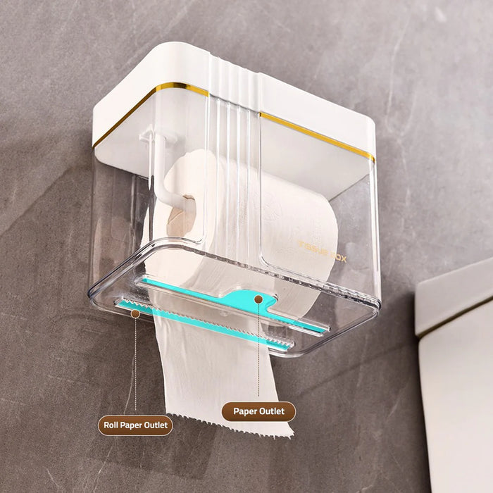 Wall-Mounted Tissue Paper Holder