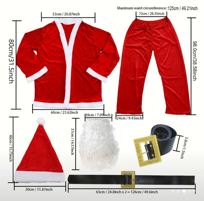 Santa Costume Set for Adults