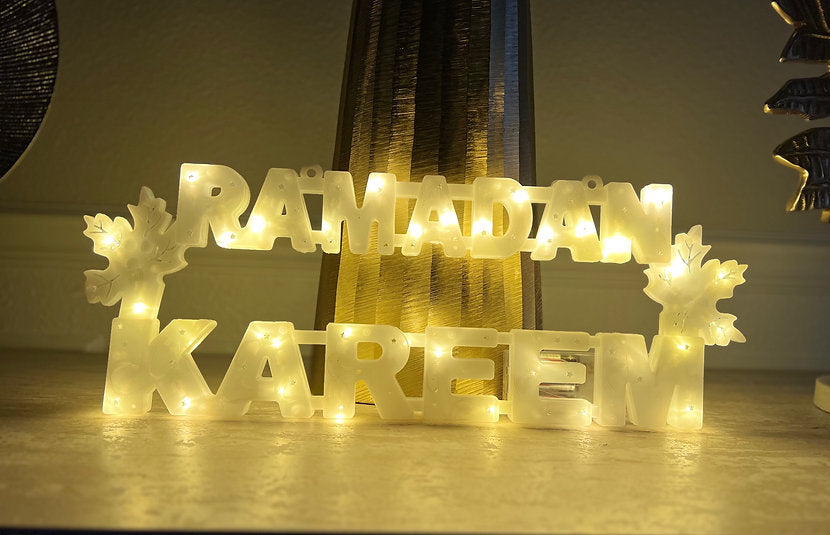 Ramadan Kareem Light Banner