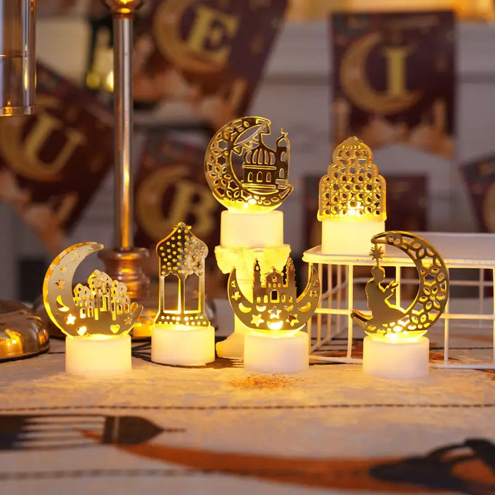 Glow Lantern Ramadan Lights - Set of 6