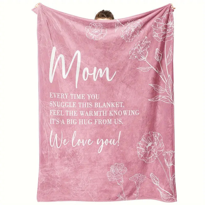 Mom’s Love Flannel Throw