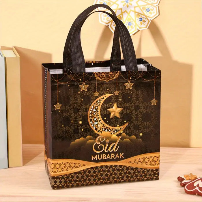 Eid Mubarak Ramadan Tote Bag - 4pcs Set