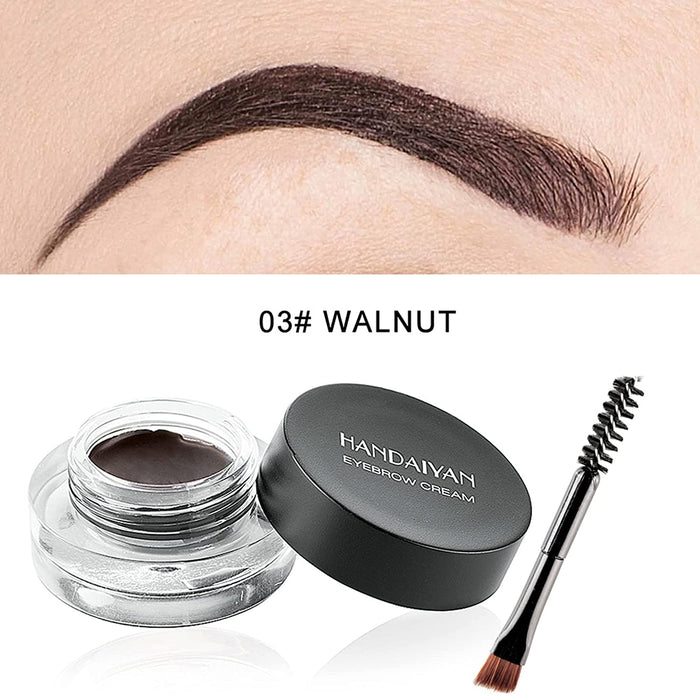 Eyebrow Brush Brow & Cream Set #Walnut