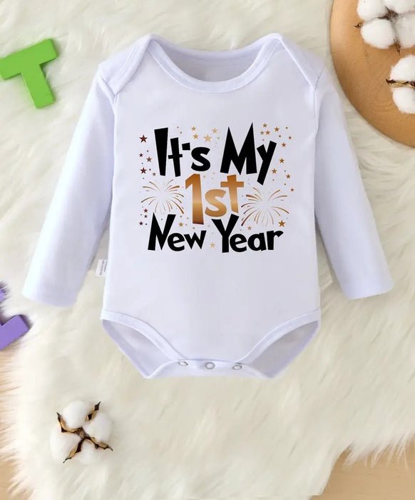 My First New Year Bodysuit