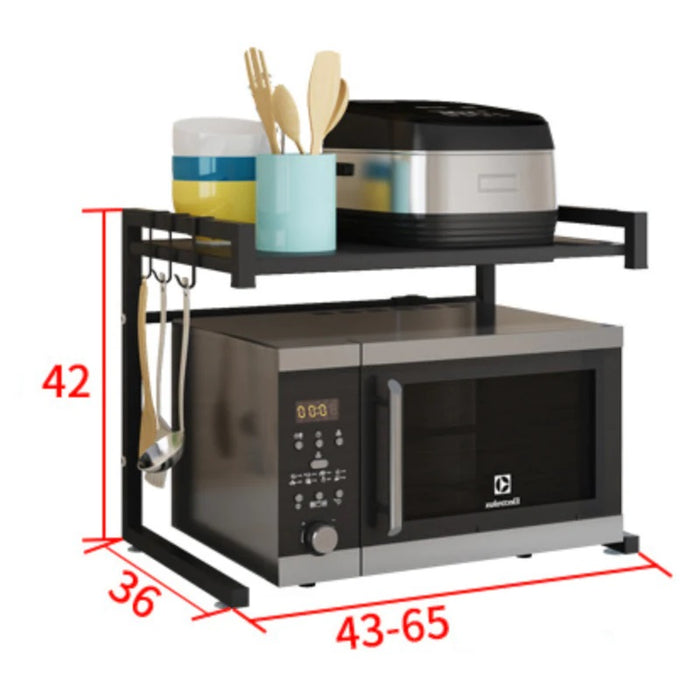 Expandable Microwave Oven Rack