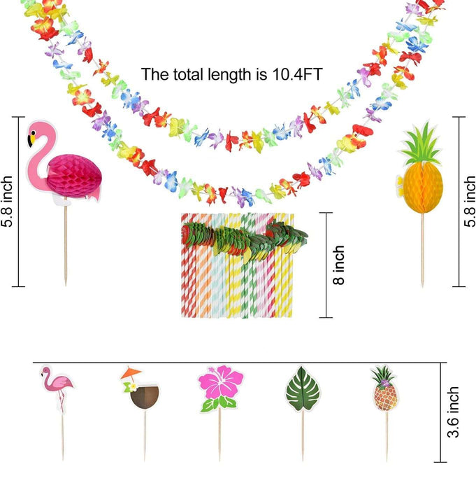 Hawaiian Party Decoration Set