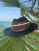 Embroidered Boho Style Panama Sun Hat