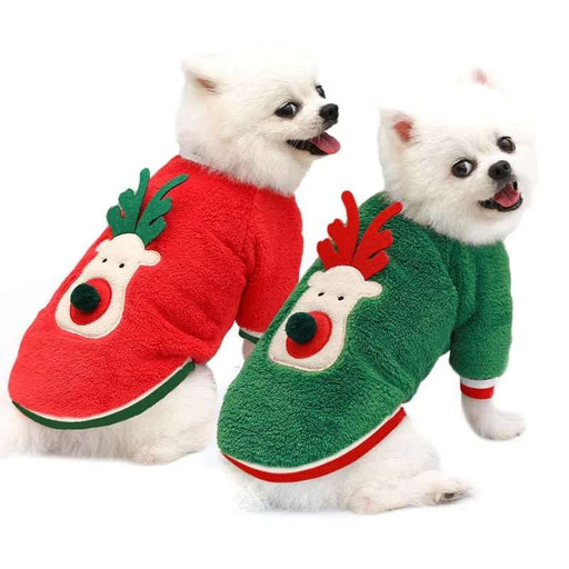 Christmas Collar Pet Hoodie