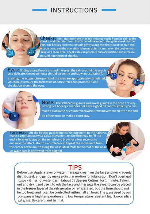 Beauty Ice Ball Facial Massager