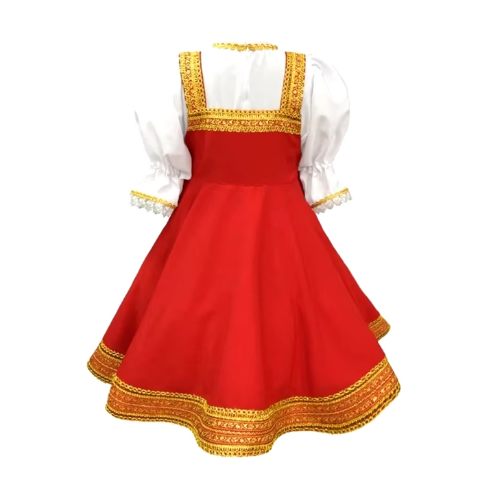 Girls Russian Folk Dance Costume