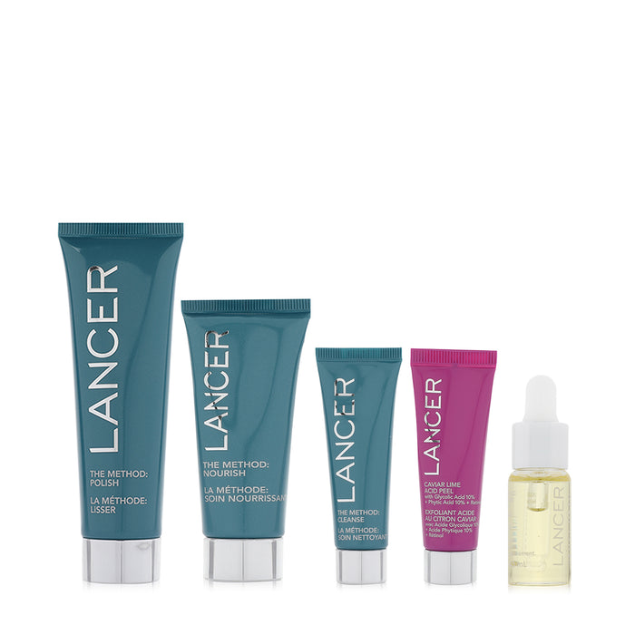 Lancer Anti Aging Essentials Set - 5 Pcs