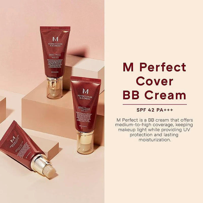 Missha M Perfect Cover BB Cream – 50ML (SPF42 PA+++)