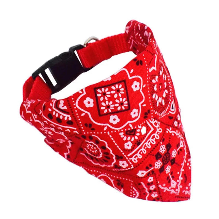 Pet Printed Scarf Collar