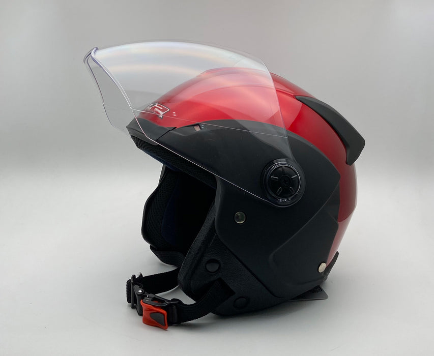 UP2 Open Face Pilot Style Motorsport Helmet