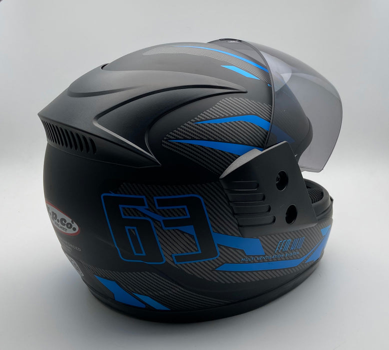 UP CO Challenger 63 Motorsport Helmet