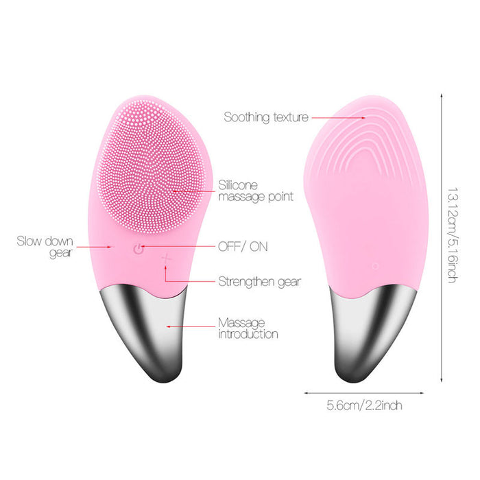 Electric Silicone Facial Cleaner